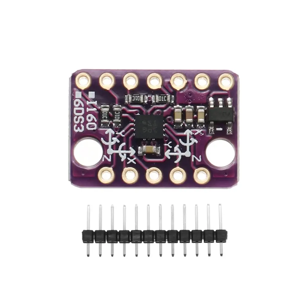 Accelerometer Sensor 3-5V GY-BMI160 6DOF 6-Axis Gyro Gravity | TechMaze ...